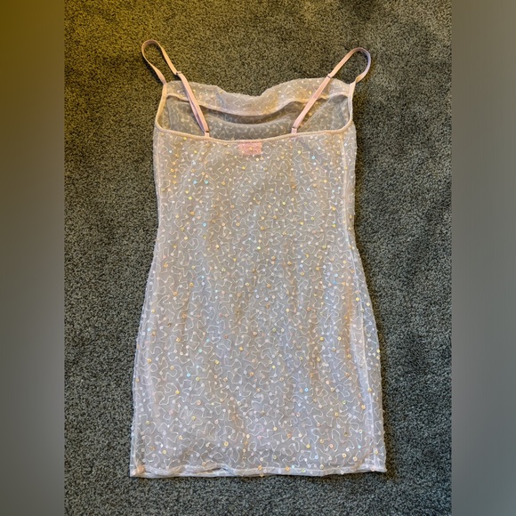 Dsypnea Pink Sequin Mini Dress - Picture 4 of 4